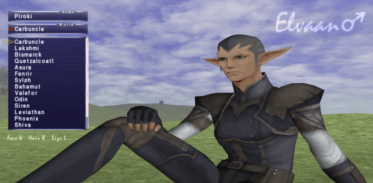 【新生活1日目】ぴろき、エルヴァーンでサンドリアの地に降り立つ